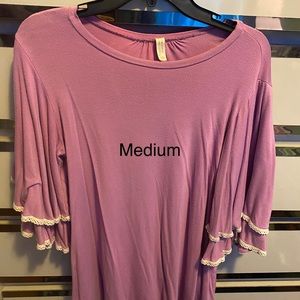 Beautiful purple top